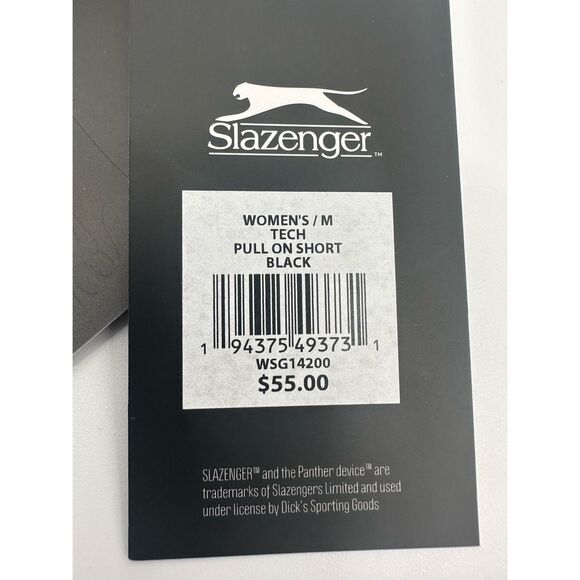 Slazenger NWT size M black tech hydro-Dri golf shorts - Picture 8 of 13